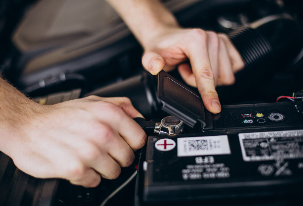 jump start car