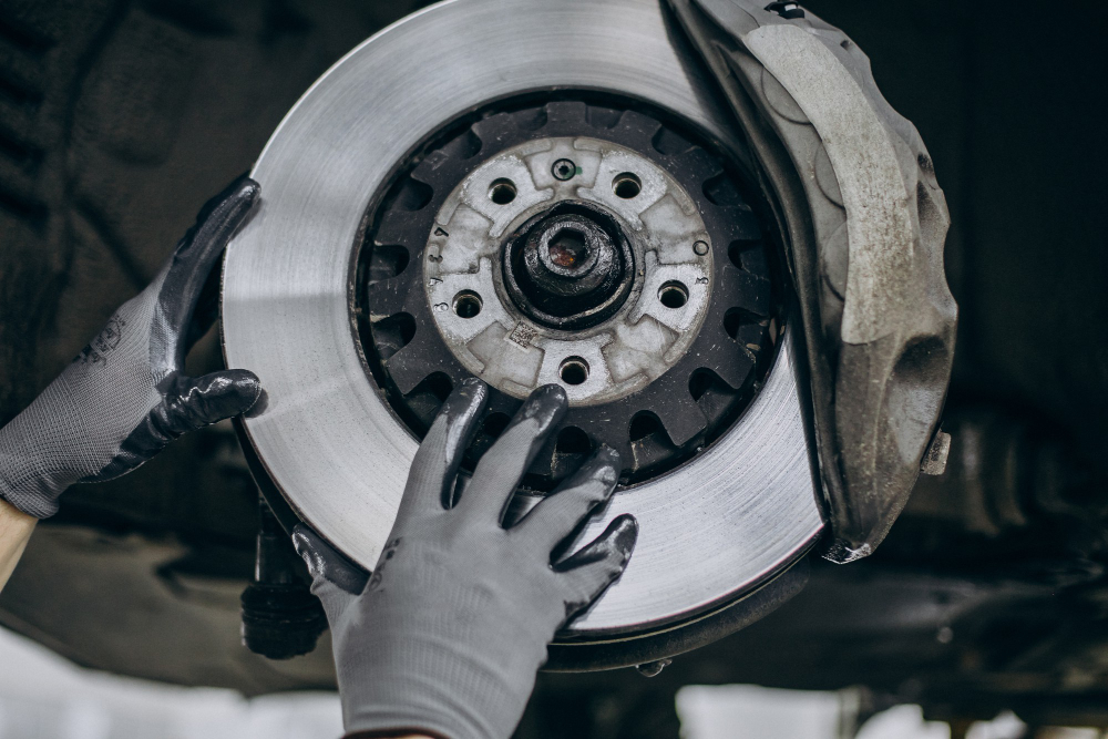 Inspected Audi suspension repair service in Dubai