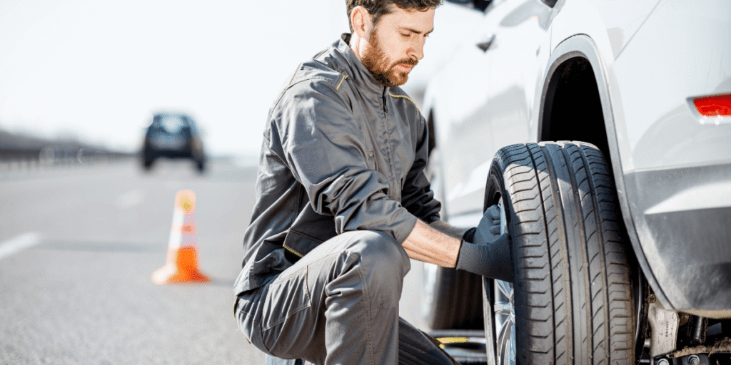 Mobile Tire Change Service in Dubai